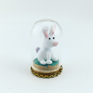 MINI CLOCHE LAPIN (2)