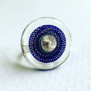 COLLECTION TRICOT BAGUE BLEU MARINE