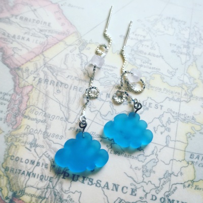 BLEU TURQUOISE BO NUAGE